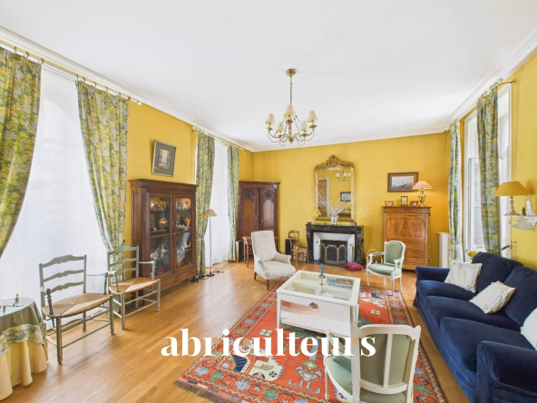 8-room town house plus habitable outbuilding, garage and workshop