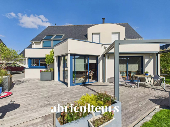 A 5 minutes des plages – Coup de cœur à Etel /Erdeven – Spacieuse maison contemporaine, familiale et au calme