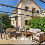 Vue mer panoramique – Haut de villa 4 chambres avec jardin – Cannes