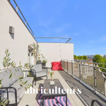 101 m² duplex in Gennevilliers – 5th and 6th floors – Unobstructed view and terraces