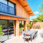 Maison entièrement rénovée de 169 m² avec appartement indépendant de 36 m² et terrasse exceptionnelle de 100 m² dans le centre de La Teste-de-Buch