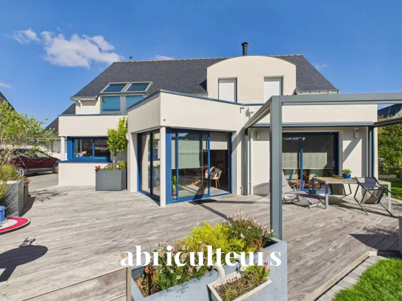 A 5 minutes des plages – Coup de cœur à Etel /Erdeven – Spacieuse maison contemporaine, familiale et au calme