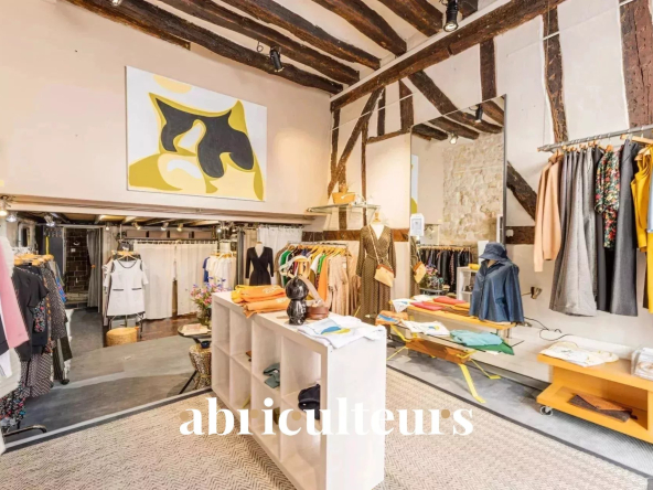 Local commercial avec mezzanine habitable – Murs libres – Paris 5ᵉ, Rue Blainville