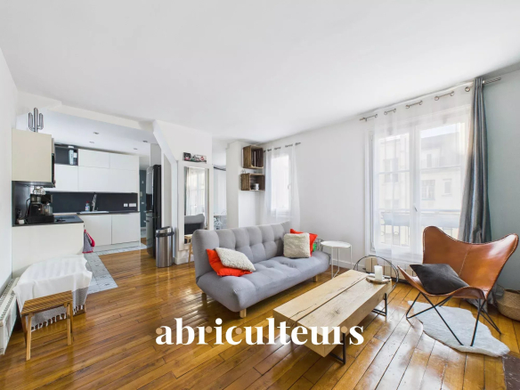 Charmant appartement traversant de 68 m² au Cœur du 16ᵉ arr. de Paris
