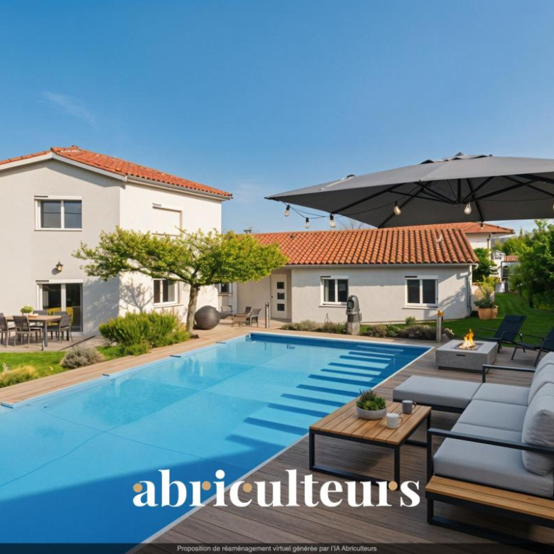 Grande maison – Avenue Privée – 5 chambres – Jardin – Grand Garage double + 2 places de parking – Hauts-Pavés