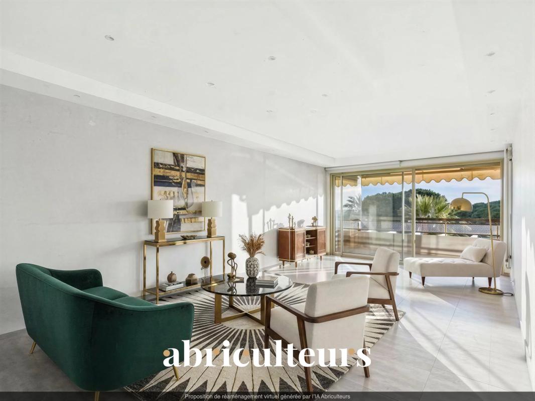 Élégant appartement 4 Pièces avec terrasse – 84m² – Vue mer panoramique au coeur de Juan les Pins