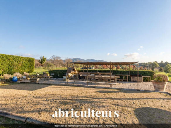 Vue panoramique et douceur de vivre aux portes de Lourmarin : Villa 170 m2