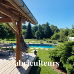 Domaine d’exception avec étang privé, piscine et 5 suites – 10 pièces