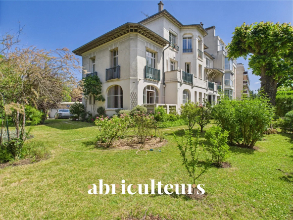 Grand T6 de 165m² avec sublime jardin – Saint-Mandé / Lac Daumesnil – Paris 12