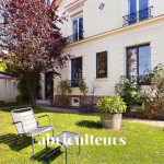 Maison familiale avec jardin verdoyant sans vis-à-vis – Centre de Courbevoie