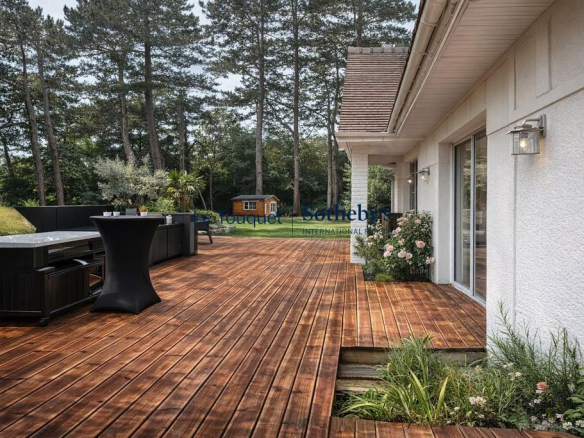 LE TOUQUET PARIS PLAGE-Magnifique villa rénovée en bordure du golf