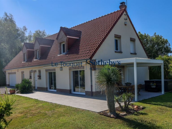 Modern villa with garden and terrace, located in Saint-Josse, near Le Touquet.