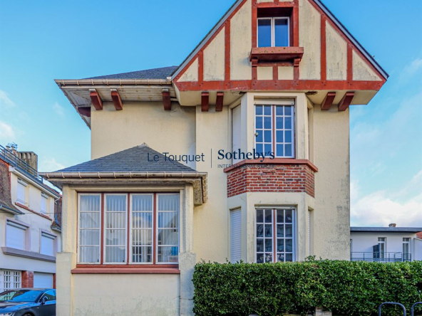 Exclusivité Sotheby’s – Charmante villa d’architecte au cœur du Touquet